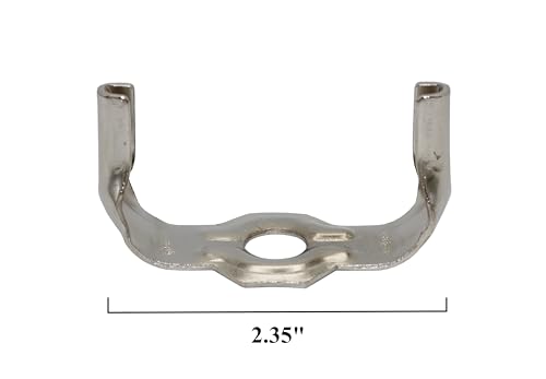 image for Creative Hobbies® 8 Inch Lamp Harp Kit - Regular Weight, Polished Fin