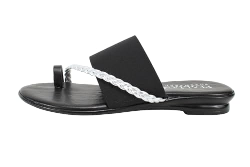 Image of ITALIAN Shoemakers Womens Cari Low Braided Strap Sandal for Women
