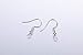 I-MART Silver Plated Ball & Coil Earring Hooks/Findings/Wires, Fish Hook Earrings/Hoops/Ear Wire for DIY Jewelry Making (Pack of 400 - Silver)