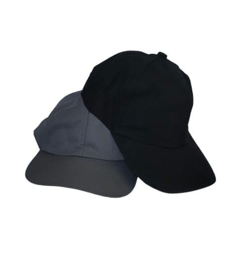 Plain Baseball Cap, Adjustable Metal Buckle, Black and Grey-image-9