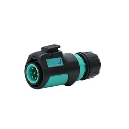 Connecteur rapide M12 mâle étanche K12 P7 fiche de haute précision 3A 200V pour automatisme