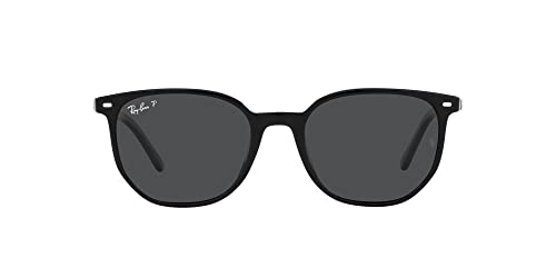 Image of Ray Ban Sunglasses for Women and Men - Elliott 0RB2197 - Designer Sunglasses with High-Bridge Fit and Crystal Lenses, Size 52