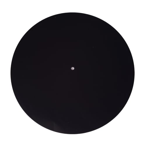 Fazvncv Tapis de platine en acrylique pour tourne-disque vinyle améliore le remplacement des plateaux sonores