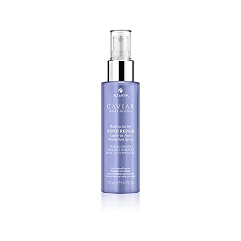 Alterna Caviar Anti-Aging Restructuring Bond Repair Leave-in Heat Protection Spray, 4.2 Fl Oz | Strengthens & Protects Damaged Hair Cover
