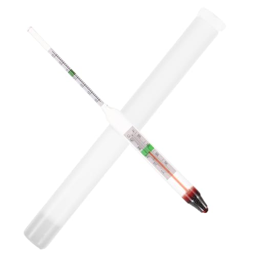 HEMOTON 1Set High Precision Aquarium Salinity Hydrometer Professional Glass for Accurate Saltwater Measurement Essential Aquarium Test Tool