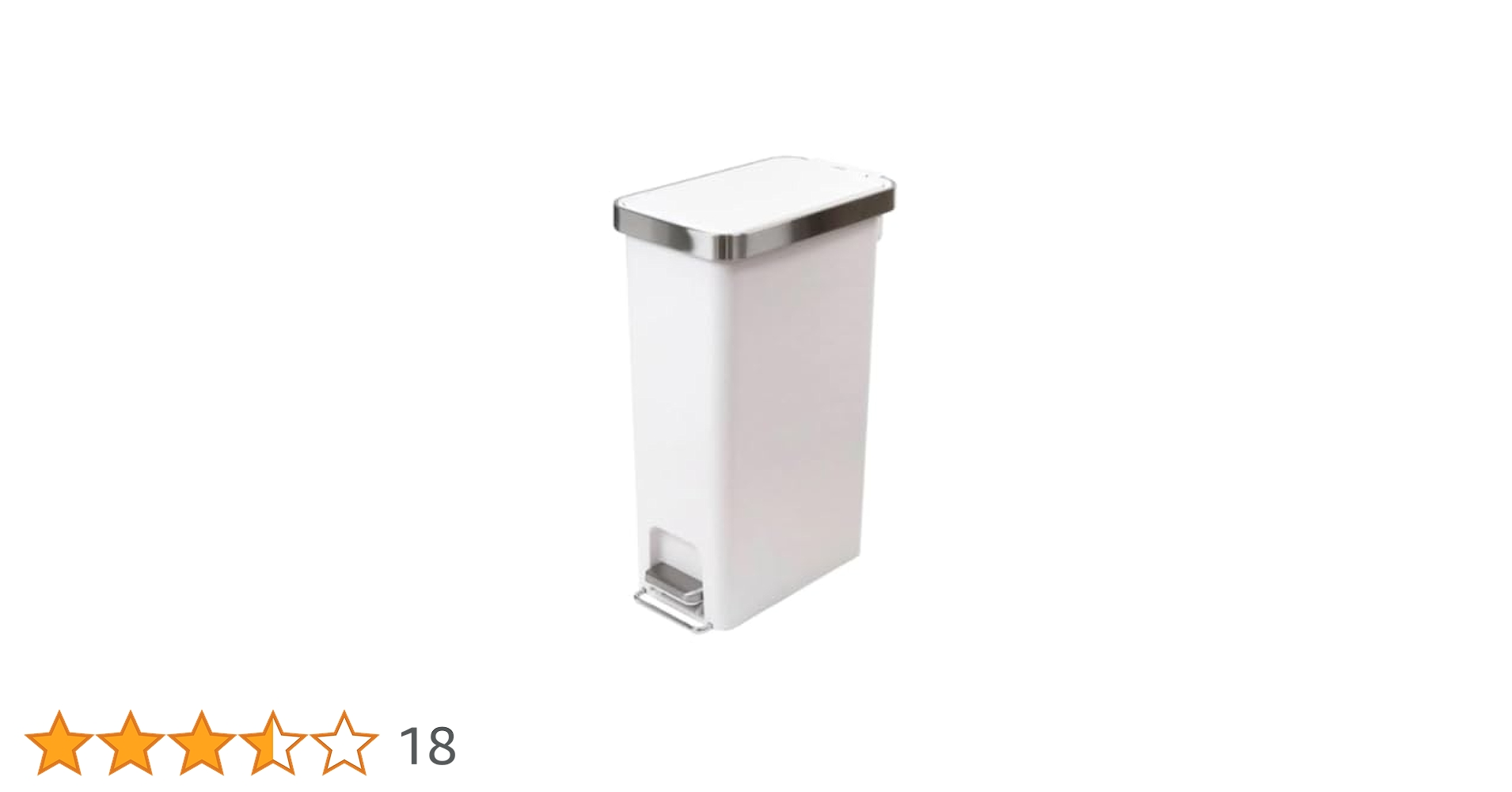 EKO ペダル式 ゴミ箱　40L　ホワイト 楽天市場】EKO ゴミ箱 40L ハナステップビン （ イーケーオー