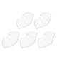 EVGATSAUTO Pad, 5PCSPad MikrofaserSleeve Dampfdüse Teil fürSC1 SC2 SC3 SC4 SC5 SV7