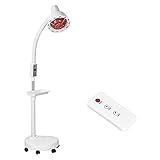 Infrared Light Therapy with Flexible Arm & Remote Control, Near Infrared Red Light Heat Lamp Use for...