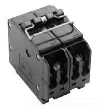Eaton BQ220220 Plug-On Mount Type BQ Quadplex Circuit Breaker 4-Pole (2) 20 Amp 120/240 Volt