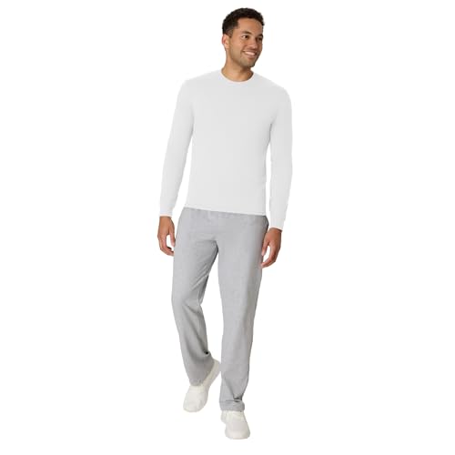 Hanes Originals Men's Tri-Blend Long Sleeve T-Shirt, ECO White, Large - image 6