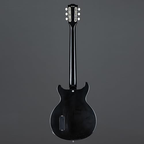 Gibson 1958 Les Paul Junior Double Cut VOS NH Ebony #831348 – Guitare Électrique à Coupe Simple - Les Beatles, Paul McCartney, John Lennon, RIngo Starr, George Harrison Gibson 1958 Les Paul Junior Double Cut VOS NH Ebony #831348 - Guitare Électrique à Coupe Simple – Image 4
