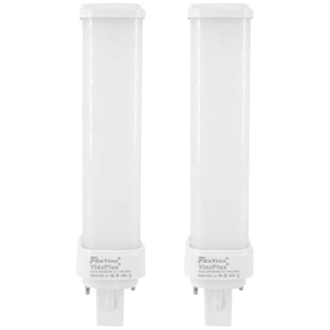 FExYinz Pack de 2 Bombillas LED G24 9W 6000K Cover
