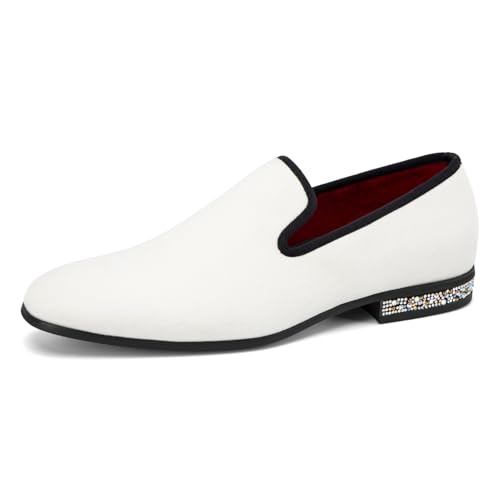 JITAI Luxury Men Shoes Black Loafers Leather Men 's Casual Shoes Brand Comfortable