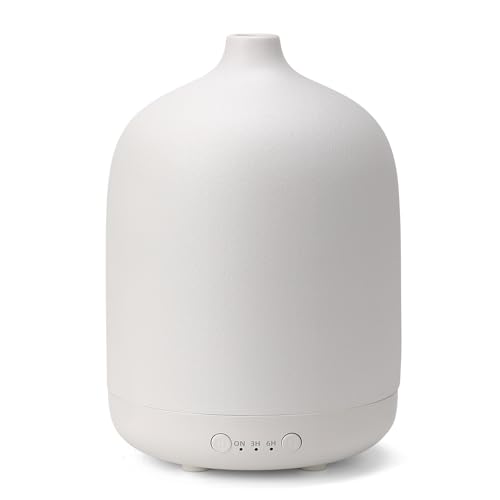 10 Best Ceramic Diffusers That Enhance Your Home's Ambiance 2 Ceramic Essential Oil Diffuser for Home Aromatherapy
