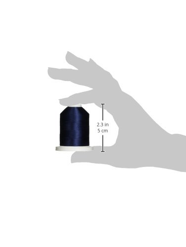 Hilo Rayon Super Strength Azul Marino 1100 yardas miniatura 3