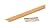M-D Building Products 40132 M-D Wide Seam Binder, 1-1/4 in W X 36 in L X 0.1 in H, Oak, Pack of 1