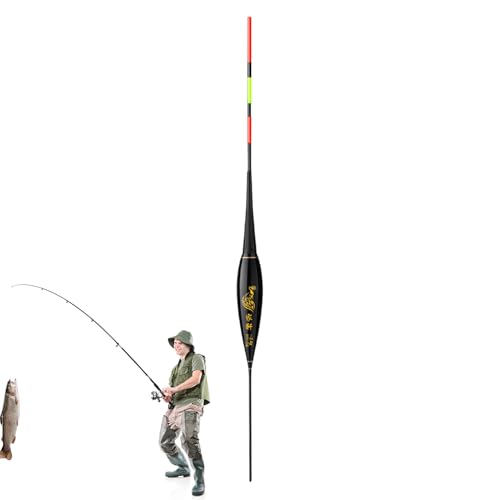 夜釣り ウキ、高輝度 電気 ウキ 3点発光、LEDルミナスナイトフィッシングブイツール、高感度電子フロート 超高輝度人目を引く魚フロート 釣りフロート電子釣り浮きは釣り道具、海水淡水の夜釣りアクセサリーを浮かせます、暗闇で光る浮き、クラッピースケトウダラナ