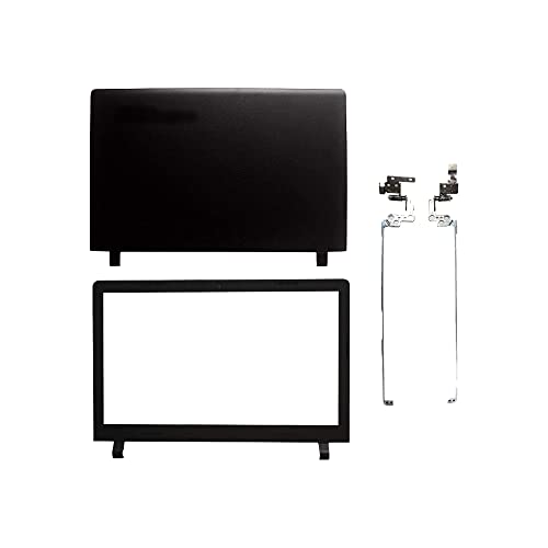 Image of Laptop Panel for lenvo Ideapad 100-15 100-15IBY Panel LCD Back Cover & LCD Bezel Hinge Hinges P /N AP1ER000100 AM1ER000100 AM1ER000200 AP1ER000100 FA1ER000100 H6 Black