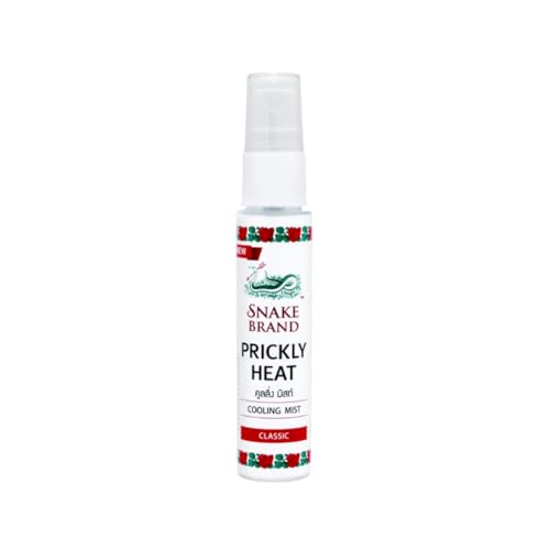 Snake Brand Prickly Heat Classic Cooling Mist Travel Size Body Spray Non-Aerosol (1)