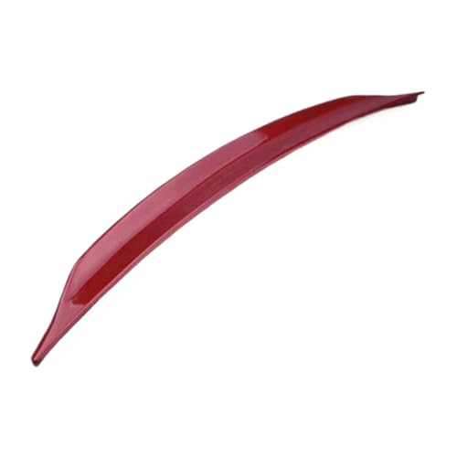 Ailerons de coffre ABS rouge pour corriger le style de la Lancer Evo
