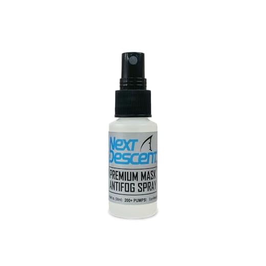 Next Descent Mask Defog | Anti Fog Spray for Scuba Mask, Swim Goggles, Snorkeling/Diving