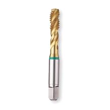 GUHRING 9039230190500 Spiral Flute Tap, Mod Bottom, Cobalt, TiN Coating, 4 Flute, 3/4"-16 Size