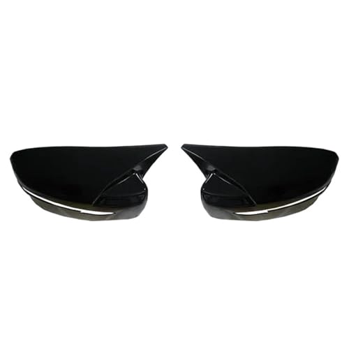 Coque de rétroviseur intérieur pour Nissan Qashqai 2 J11 X-Trail 2015-2019 noir