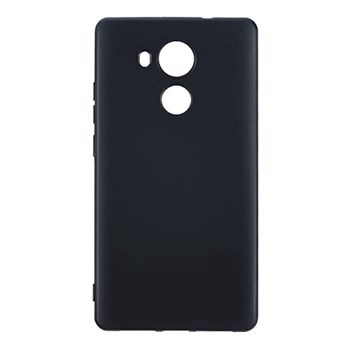 Shantime Soft Case Compatible with Huawei Mate 8, Slim Shockproof Bumper Protective Back Cover, Anti-Scratch Flexible Shell, Grip-Friendly(Black)