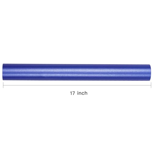 Image of RUSPEPA Royal Blue Matte Wrapping Paper - Solid Color Pearly - Luster Paper Perfect for Wedding, Christmas, Baby Shower -17 Inches X 32.8 Feet