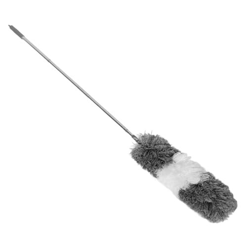 VALICLUD Retractable Microfiber Dusting Brush for Home Cleaning Extendable Dust Cleaner Soft Head for Ceiling and High Corners for Allergies and Dust Removal