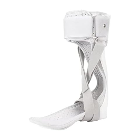Ankle Foot Orthosis Support AFO Leaf Spring Splint, Padded Drop Foot Brace & Ankle Foot Support for Foot Drop, Stroke, Achilles Tendon Injury,Right,M Cover