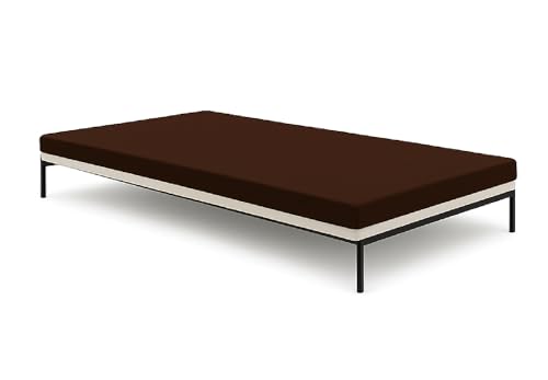 Image of ATOOTFUSION Orthopedic High-Density HR Foam Mattress | High-Resilience (HR) Dual-Sided Foam | Single Size Bed Mattress - 3-Year Warranty (Dark Brown, 72X35X2 Inches)