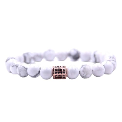 Bracelet en pierre naturelle et perles pour rompre avec les bijoux ternes grâce au zircon