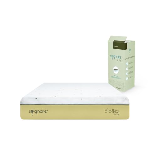 Opiniones de Precio Colchon Soñare , listamos los 10 mejores. 41 Sognare Colchón Queen Size Firmeza Semisuave Modelo Bioflex de Látex Natural, Memory Foam y Resortes con Funda Lavable, 100 Noches de Garantía.