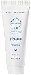 OxygenCeuticals Oxygen Bubble Facial Mask for deep pore cleansing, Pore Mask, 200 ML/6.76 oz, Oxygen Bubbles Foaming wash for oily skin, combination skin, sensitive skin, dry skin