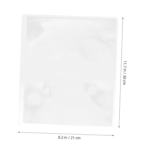 CONGARTENO Large Page Magnifier Sheet PVC Reading Aid for Seniors and Enthusiasts Distortion Computer Monitor Magnifier for Clear Detail Observation - Thumbnail 3