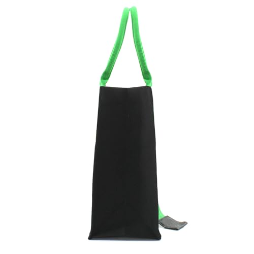 Image of Women's Canvas Tote Bag Waterproof Ribbon Beach Bag Jamaican Reggae Party Bag | Waterproof