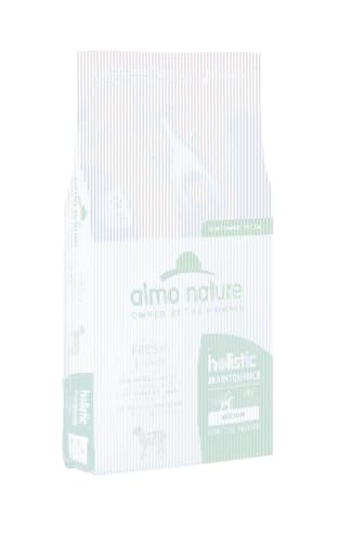 almo nature Holistic Maintenance M, Crocchette per Cani Adulti con Agnello Fresco - Sacco da 12 kg
