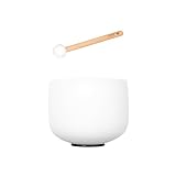 9“ Crystal Singing Bowl Set Frosted 440Hz A