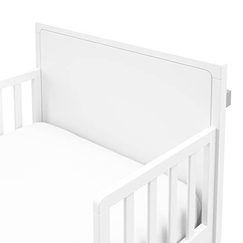 Storkcraft Equinox Toddler Bed (White With Pebble Gray) – Greenguard Gold Certified, Includes Toddler Bed Rails, Fits Standard-Size Crib And Toddler Bed Mattress #TOP4