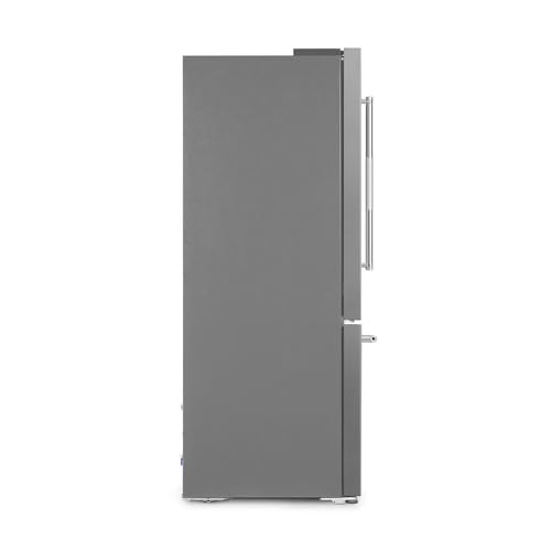 Smeg FD30UXI 30" French Door Stainless Steel Free Standing Refrigerator on Fridge.com