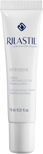 Rilastil Intensive Crema Contorno Occhi, Antirughe e Antifatica, Adatta a Pelle Matura Spenta, 15 ml