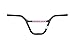 GT Performer BMX Bar (2 Piece), Black, 9.125"