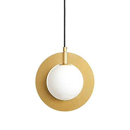 Lampe de plafond blanc géométrique pour harmoniser l'éclairage de votre îlot de cuisine