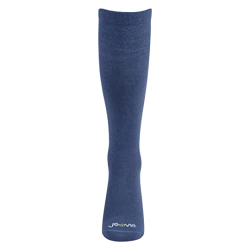 ja vie Lightweight Merino Wool Comfy Compression Socks Graduated 15-20mmHg Knee High Stockings for Women & Men Running2