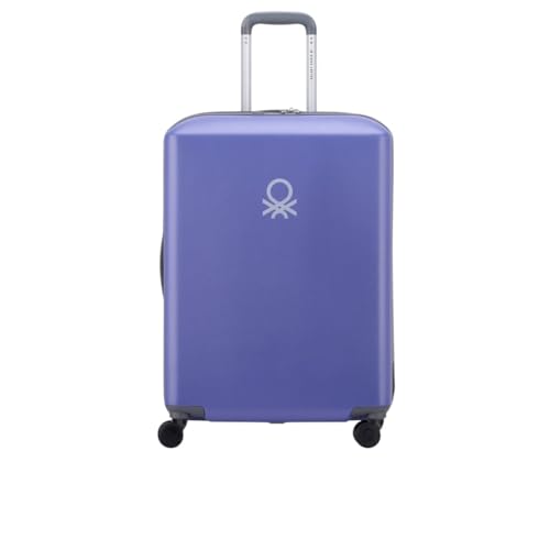 Delsey - Valise rigide grande, légère, confortable et pratique. Design simple et élégant, offre style et fonctionnalité au plus haut niveau. Dispose d'une fermeture à combinaison TSA, 4 roulettes mult