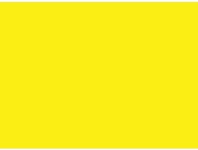 1 X Poly-Cotton Broadcloth Yellow 60 Inch Fabric By the Yard (F.E.