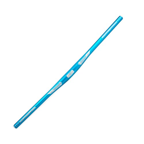 WANG TII DOO Manillar De Bicicleta, Manillar Elevador De Bicicleta De Aleación De Aluminio De 31,8 Mm Y 720 Mm, Barra Plana para Bicicleta De Montaña Y De Carretera,Azul