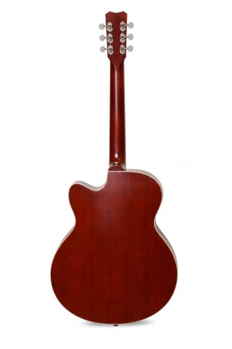 Image of Ketostics Givson Venus Special Guitar Combo Acoustic Guitar With Cover /Bag, Rhythm String Set, Strap and 5 Plectrums (BROWN)