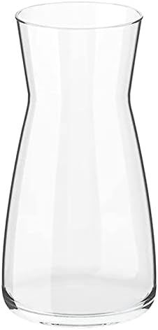 DARENYI Clear Glass Vase, Flower Vase for Home Decor, Modern Decorative Vase for Centerpiece, Living Room, Office, Wedding or Gifts